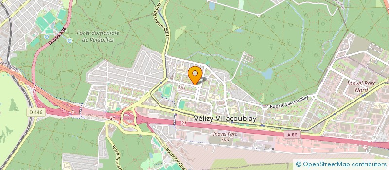 localisation de l'entreprise 890 579 972   VELIZY-VILLACOUBLAY