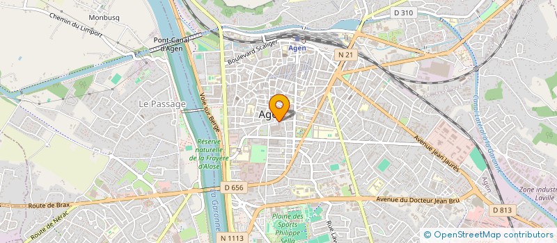 localisation de l'entreprise 890 584 865   AGEN