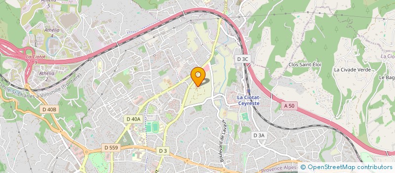 localisation de l'entreprise 890 585 755   LA CIOTAT