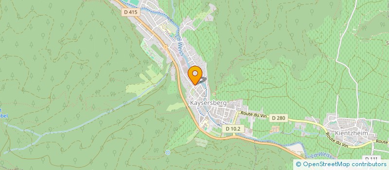 localisation de l'entreprise 890 587 322   KAYSERSBERG VIGNOBLE