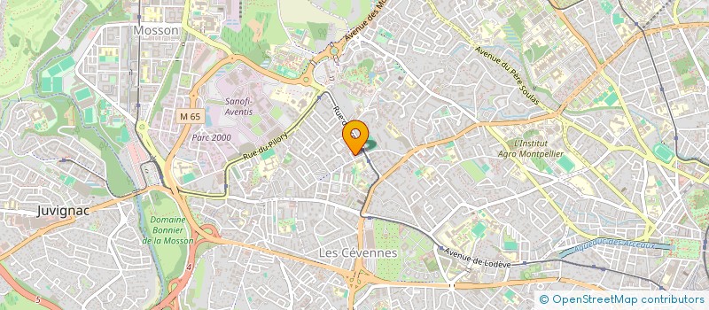 localisation de l'entreprise 890 606 361  à LATTES