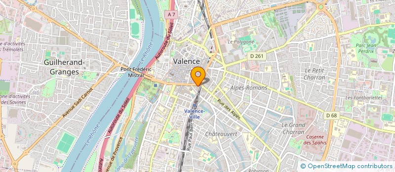 localisation de l'entreprise 890 612 534   VALENCE