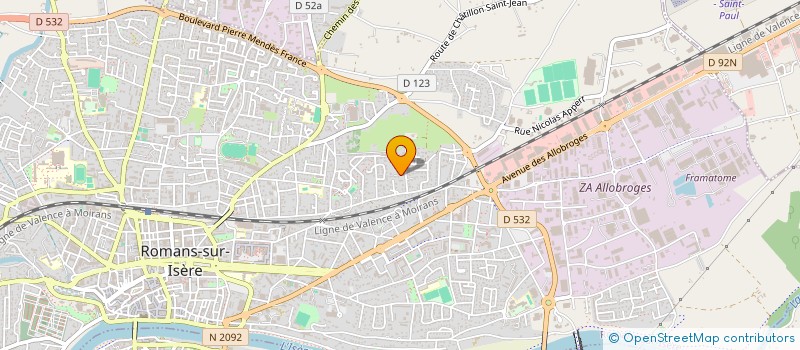 localisation de l'entreprise 890 620 750   VALENCE