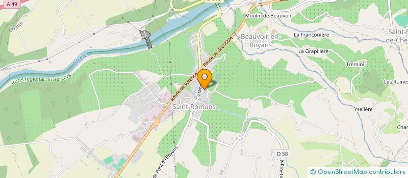 localisation de l'entreprise 890 620 990 à FEURS