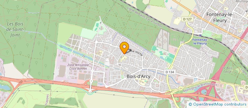 localisation de l'entreprise 890 622 350 à BOIS-D'ARCY