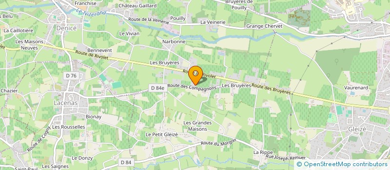 localisation de l'entreprise 890 622 863   DENICE