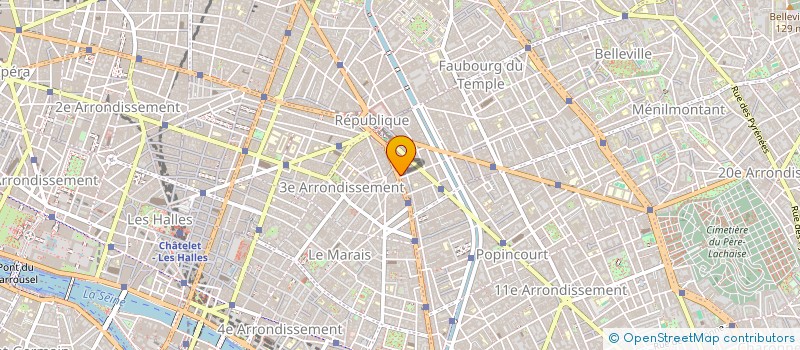 localisation de l'entreprise 890 624 497   PARIS