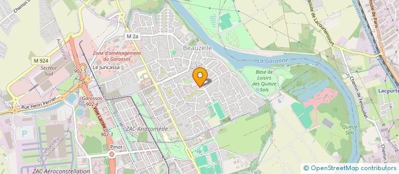 localisation de l'entreprise 890 626 773 à BEAUZELLE