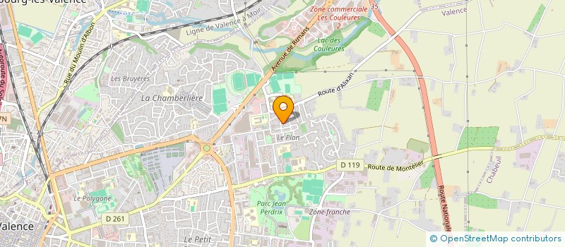 localisation de l'entreprise 890 636 905   VALENCE