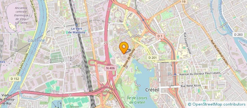 localisation de l'entreprise 890 639 511   CRETEIL