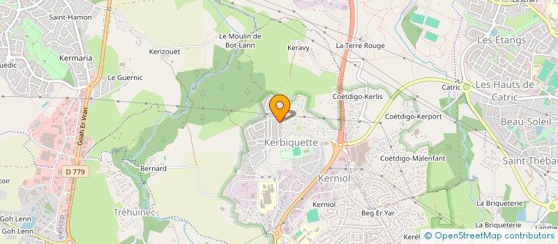 localisation de l'entreprise 890 648 371  à VANNES