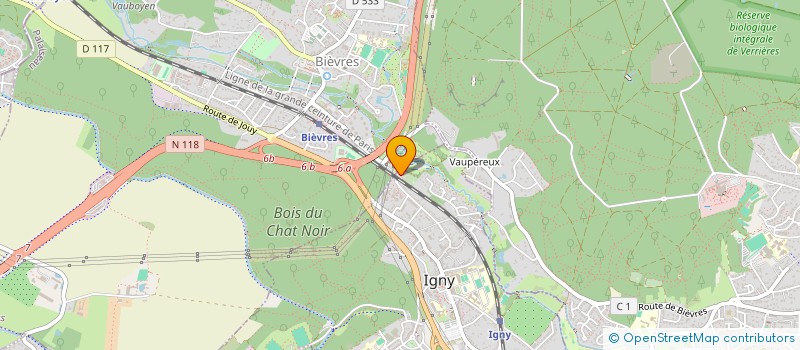 localisation de l'entreprise 890 662 513 à IGNY