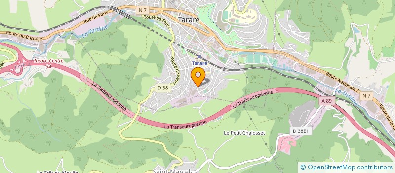 localisation de l'entreprise 890 670 722   VINDRY-SUR-TURDINE