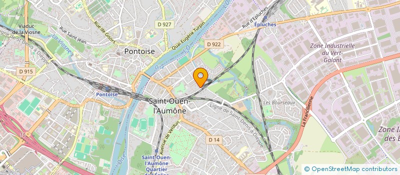 localisation de l'entreprise 890 682 537  à SAINT-OUEN-L'AUMONE