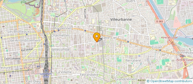 localisation de l'entreprise 890 683 501   VILLEURBANNE