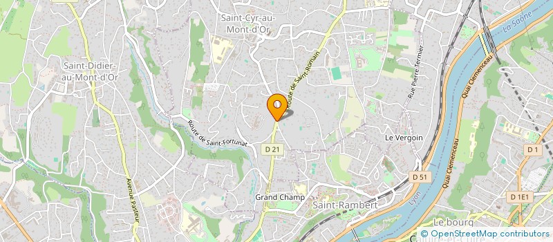 localisation de l'entreprise 890 684 491   SAINT-CYR-AU-MONT-D'OR