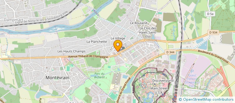 localisation de l'entreprise 890 693 971   BUSSY-SAINT-GEORGES