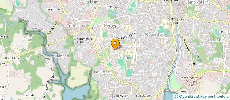 localisation de l'entreprise 890 697 980  à VANNES