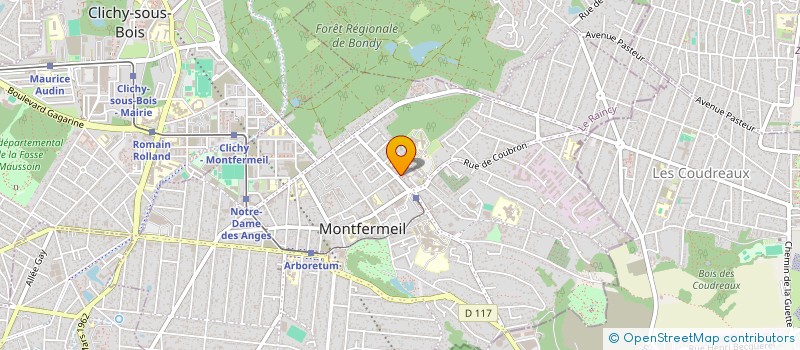 localisation de l'entreprise 890 709 413 à MONTFERMEIL