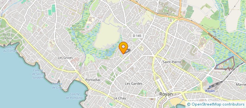 localisation de l'entreprise 890 710 536   SAINT-SULPICE-DE-ROYAN