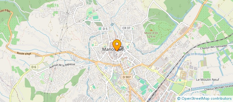 localisation de l'entreprise 890 714 413  à MANOSQUE