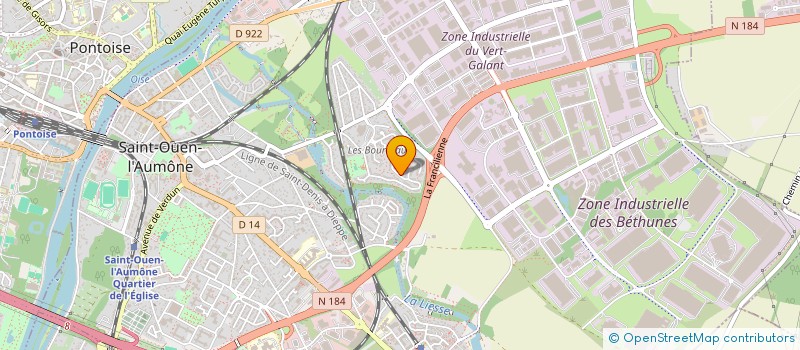 localisation de l'entreprise 890 719 933   SAINT-OUEN-L'AUMONE