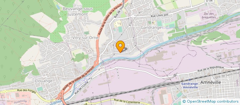 localisation de l'entreprise 890 731 219   VITRY-SUR-ORNE