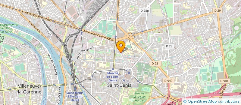 localisation de l'entreprise 890 735 178   AUBERVILLIERS