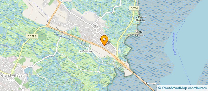 localisation de l'entreprise 890 736 739   LE CHATEAU-D'OLERON