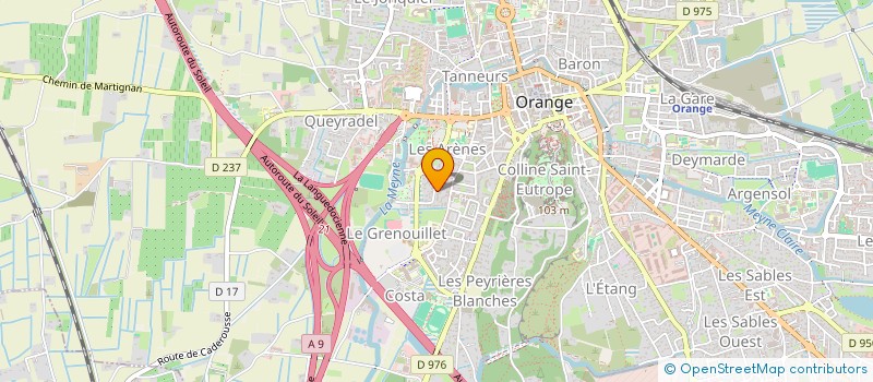 localisation de l'entreprise 890 748 775   ORANGE