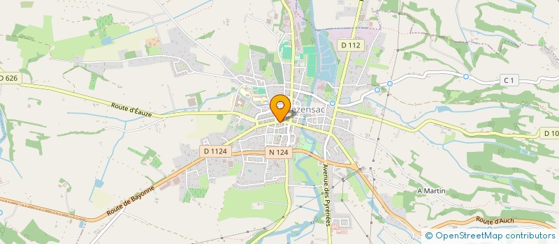 localisation de l'entreprise 890 770 324   VIC-FEZENSAC