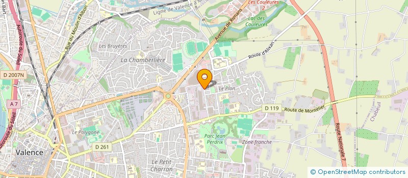 localisation de l'entreprise 890 781 503 à VALENCE
