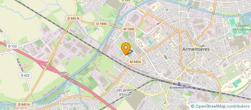 localisation de l'entreprise 890 785 926   ARMENTIERES