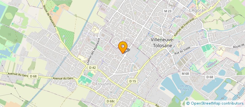 localisation de l'entreprise 890 798 457   POUCHARRAMET