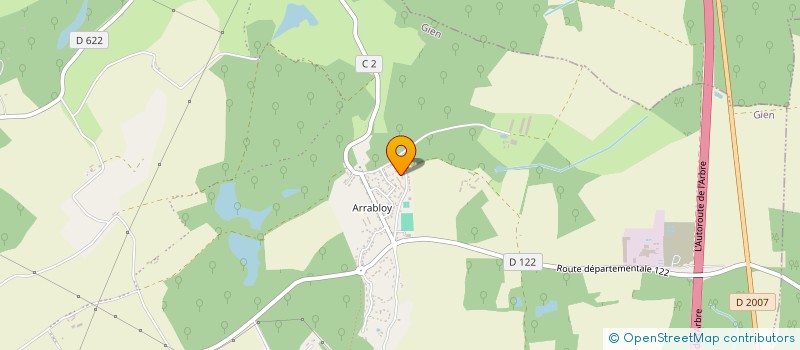 localisation de l'entreprise 890 806 375   GIEN