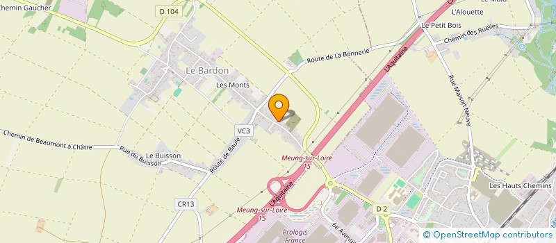 localisation de l'entreprise 890 813 256 à LE BARDON