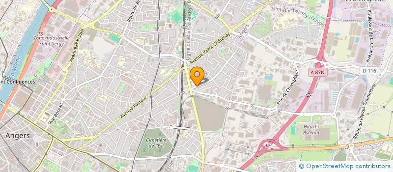 localisation de l'entreprise 890 814 502   ANGERS