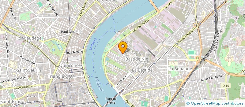 localisation de l'entreprise 890 818 297   CENON