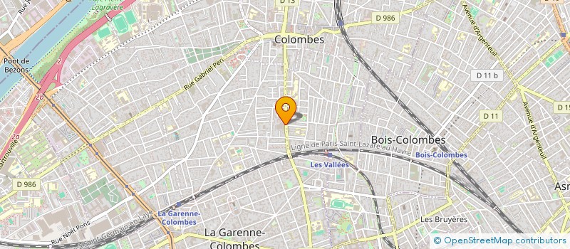 localisation de l'entreprise 890 823 560 à COLOMBES