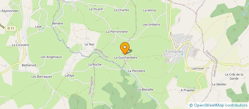 localisation de l'entreprise 890 831 605   LA GIMOND