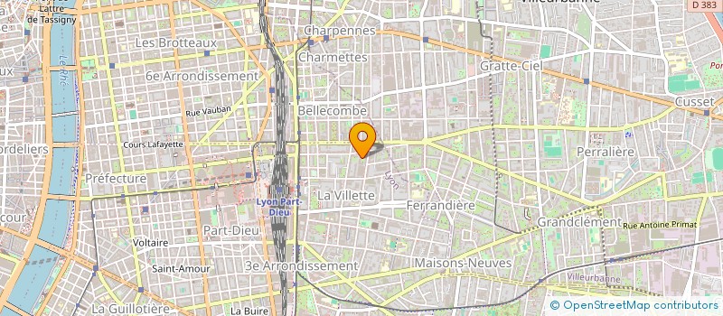 localisation de l'entreprise 890 835 705   LYON