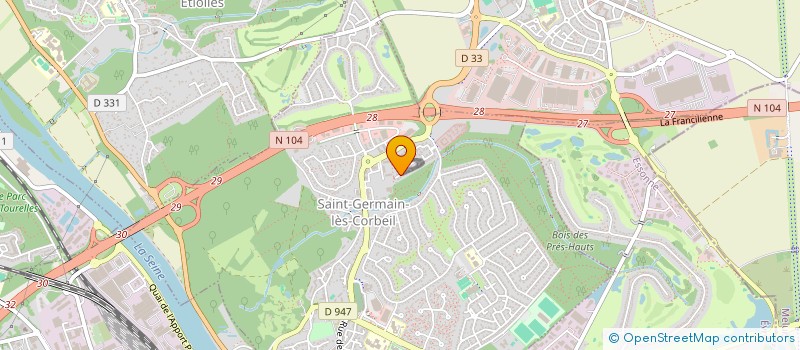 localisation de l'entreprise 890 835 994   SAINT-GERMAIN-LES-CORBEIL