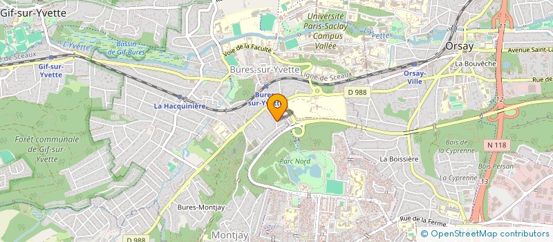 localisation de l'entreprise 890 836 109 à BURES-SUR-YVETTE