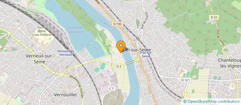 localisation de l'entreprise 890 839 384   NEUILLY-SUR-SEINE