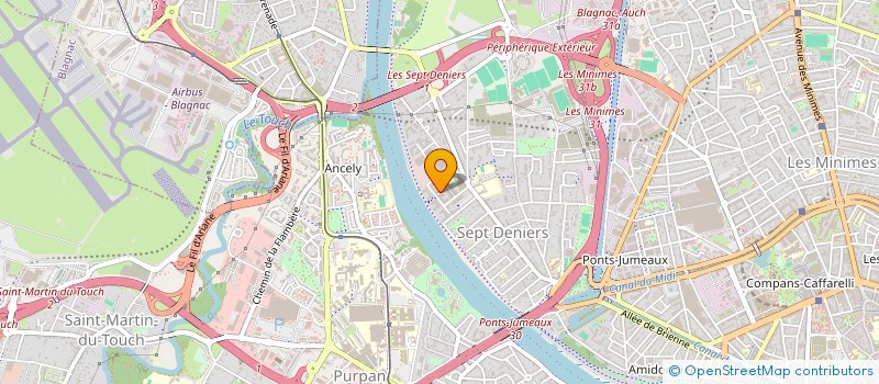 localisation de l'entreprise 890 841 893   TOULOUSE