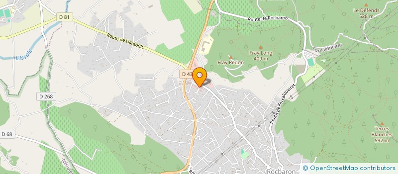 localisation de l'entreprise 890 848 641   FORCALQUEIRET