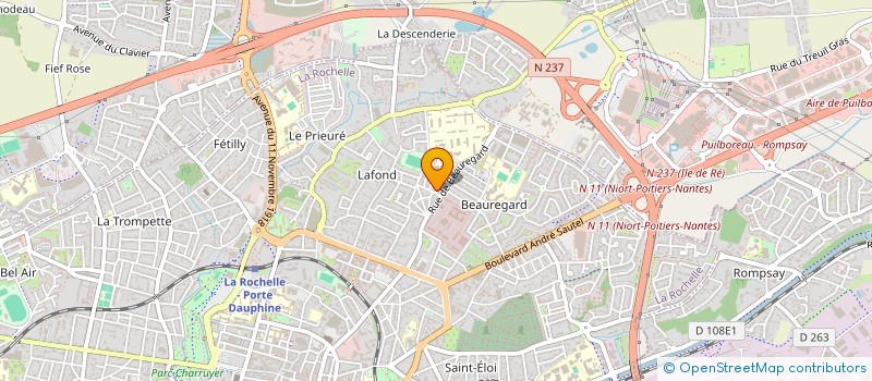 localisation de l'entreprise 890 850 050   LA ROCHELLE