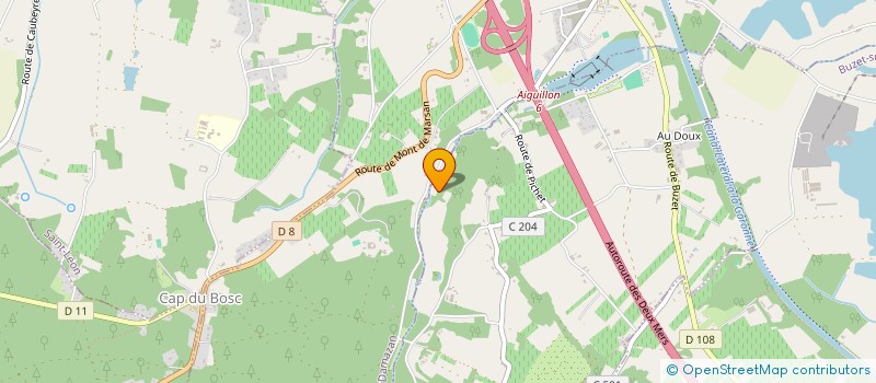 localisation de l'entreprise 890 867 930   BUZET-SUR-BAISE