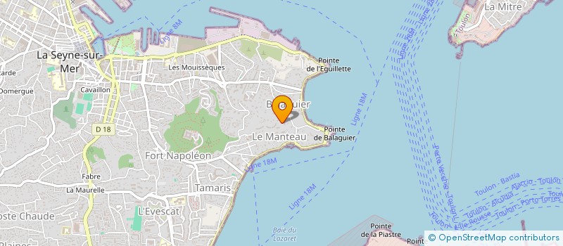 localisation de l'entreprise 890 876 436   HYERES