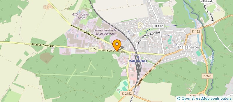 localisation de l'entreprise 890 885 601 à LE MALESHERBOIS